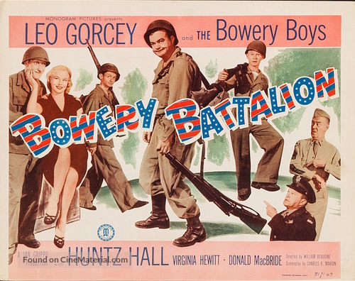 Bowery Battalion - Movie Poster