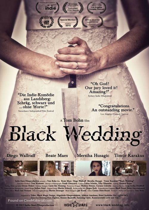 Black Wedding - German Movie Poster