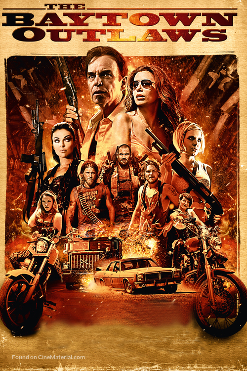 The Baytown Outlaws - German Video on demand movie cover