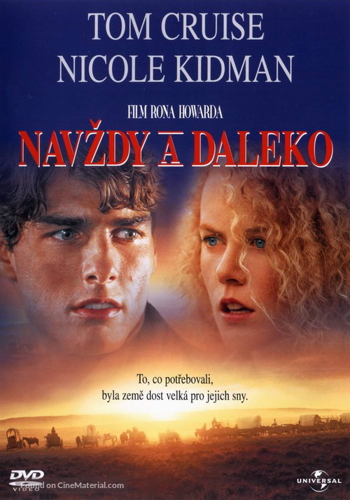 Far and Away - Czech DVD movie cover