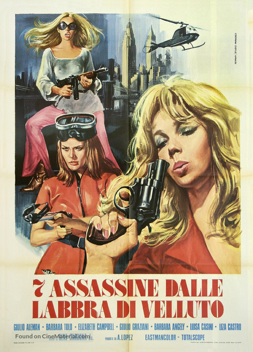 Peligro...! Mujeres en acci&oacute;n - Italian Movie Poster