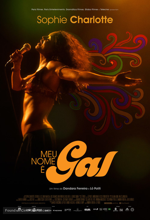 Meu Nome &eacute; Gal - Brazilian Movie Poster