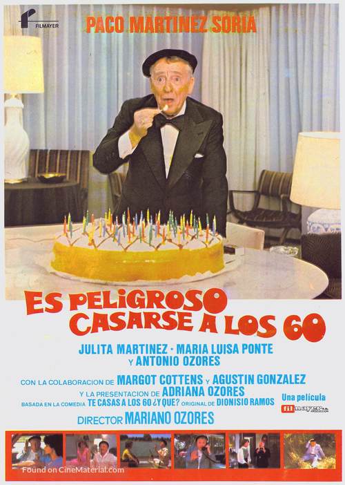 Es peligroso casarse a los 60 - Spanish Movie Poster