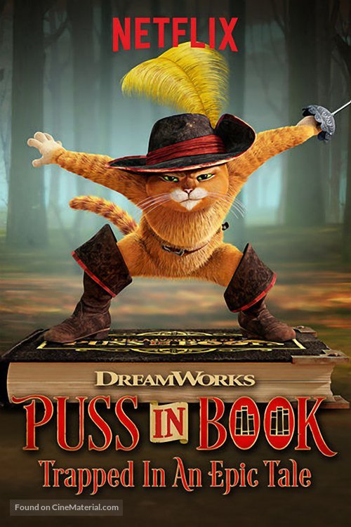 Puss in Book: Trapped in an Epic Tale - Movie Poster