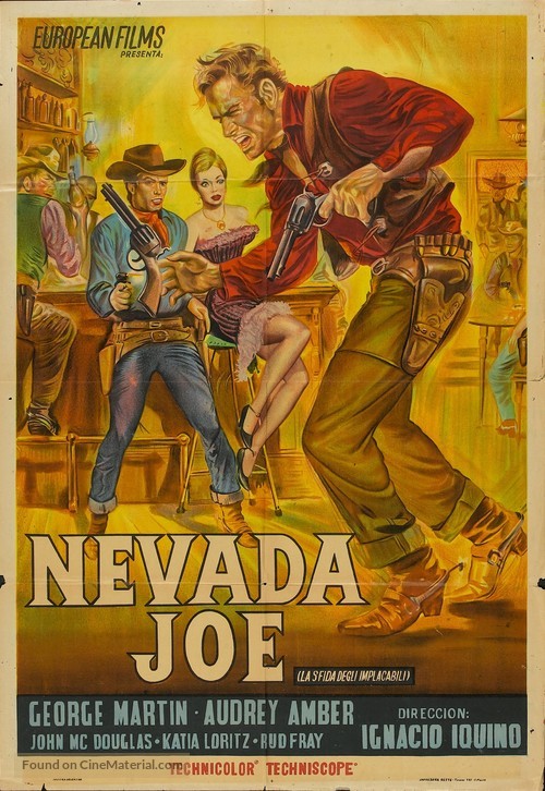 Oeste Nevada Joe - Argentinian Movie Poster