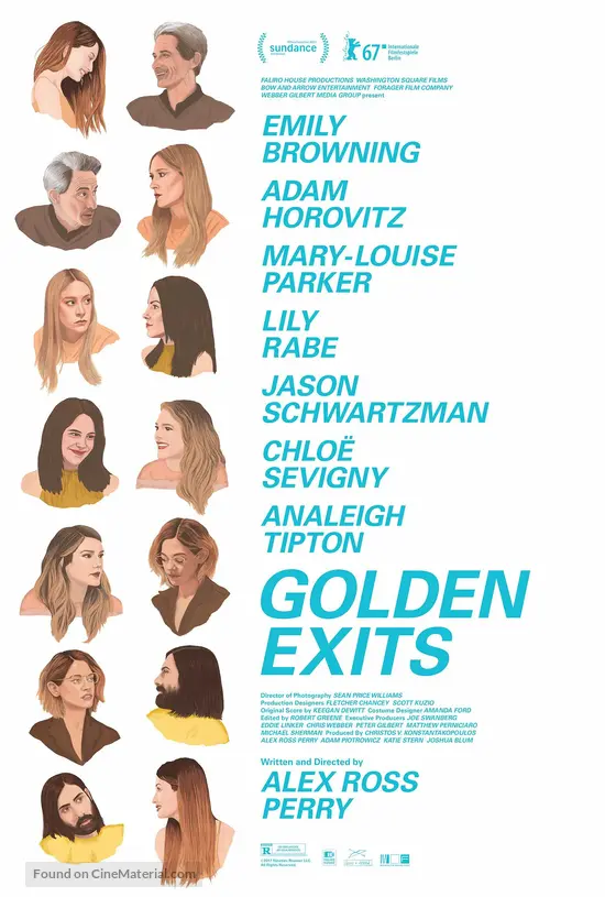 Golden Exits - Movie Poster