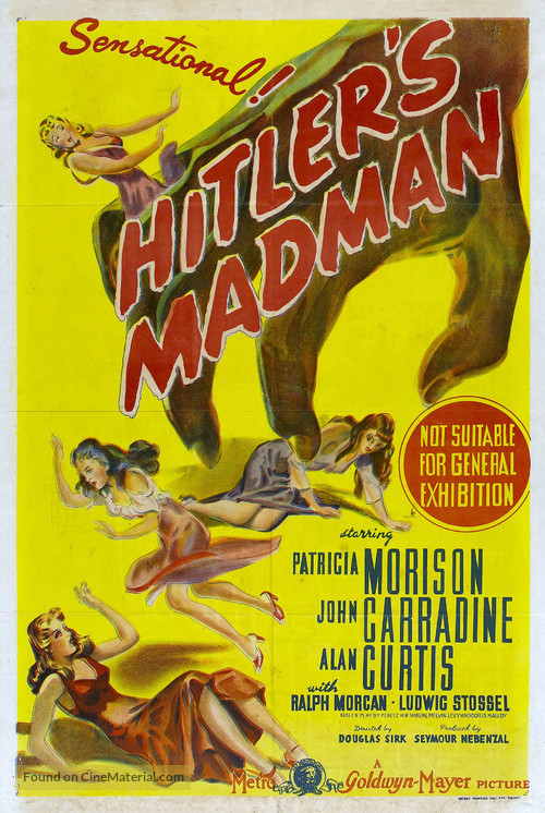 Hitler&#039;s Madman - Australian Movie Poster