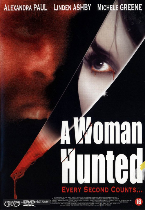 A Woman Hunted - Dutch DVD movie cover