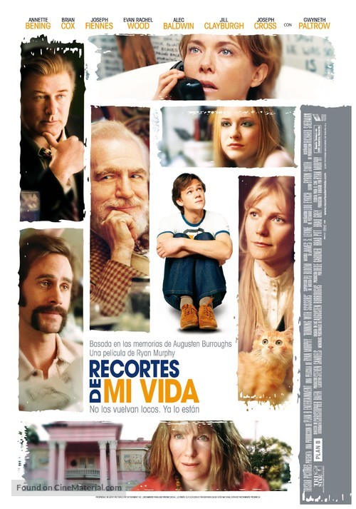 Running with Scissors - Spanish Movie Poster
