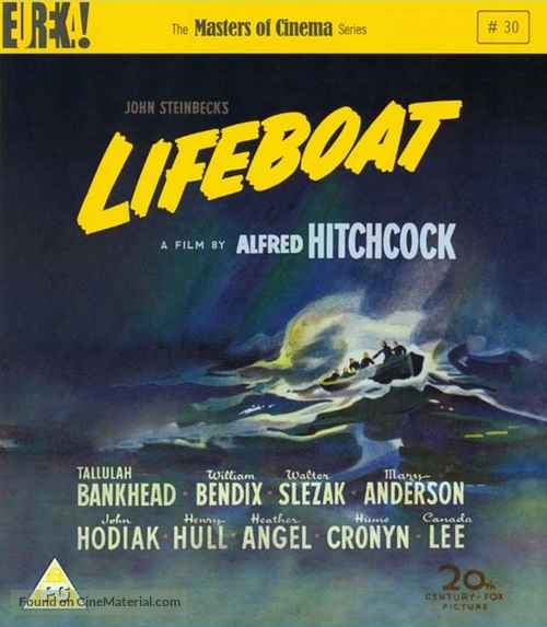 Lifeboat - British Blu-Ray movie cover