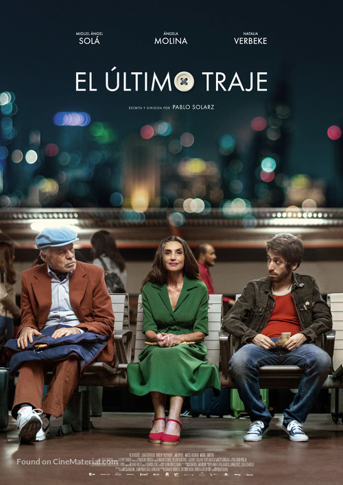 El &uacute;ltimo traje - Spanish Movie Poster