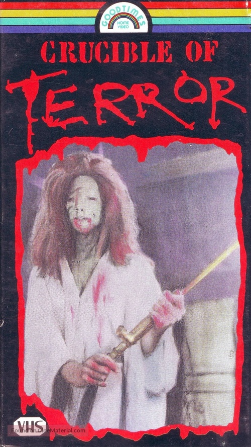 Crucible of Terror - VHS movie cover