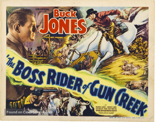 The Boss Rider of Gun Creek - Movie Poster