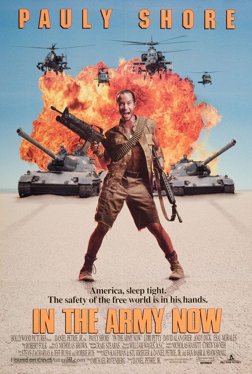 In the Army Now - Movie Poster