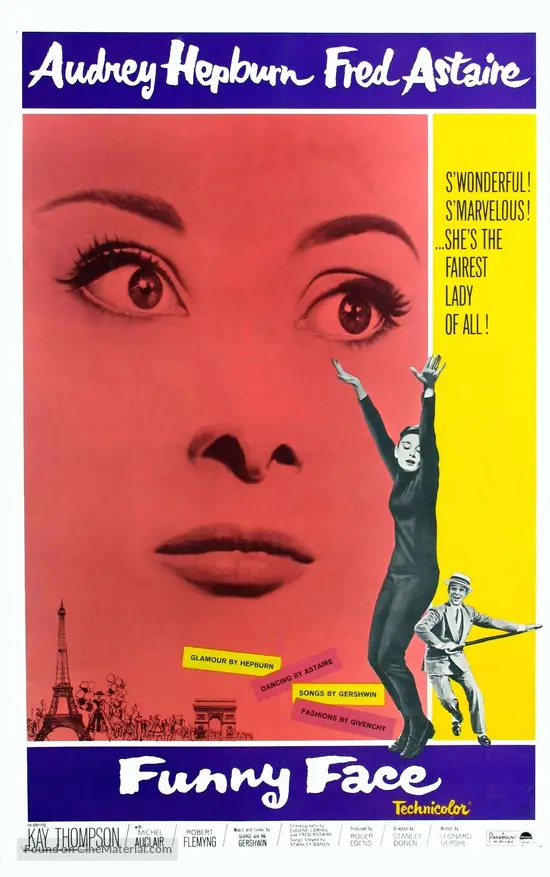 Funny Face (1957) movie poster
