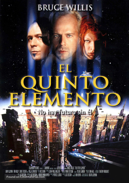 The Fifth Element - Spanish Movie Poster