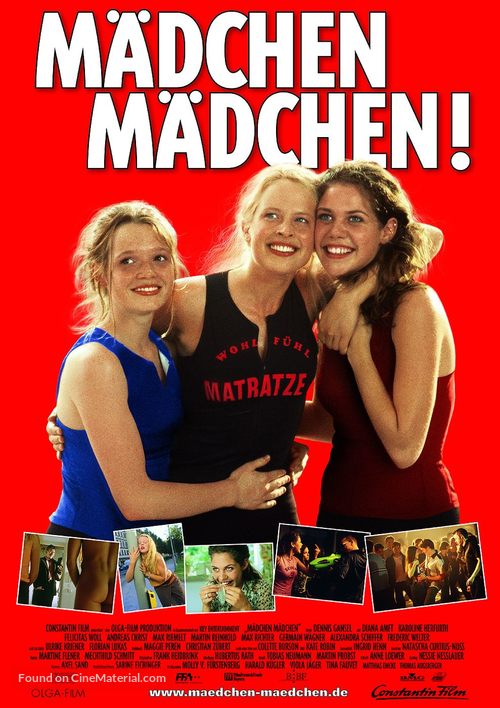 M&auml;dchen, M&auml;dchen - German Movie Poster