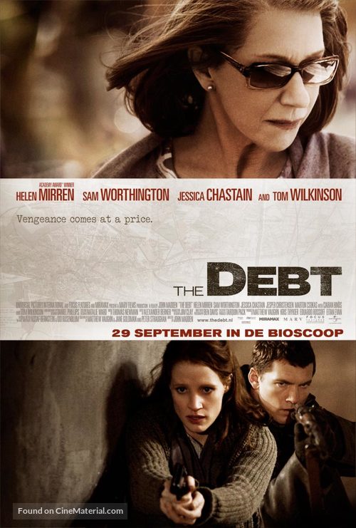 The Debt - Dutch Movie Poster