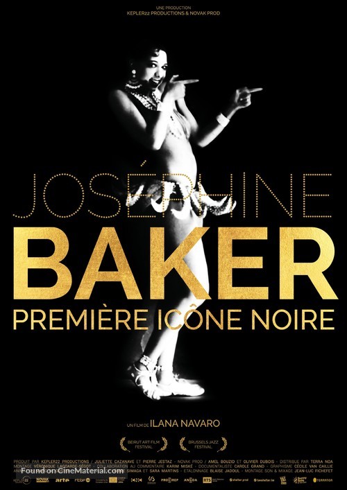 Jos&eacute;phine Baker: Premi&egrave;re ic&ocirc;ne noire - French Movie Poster