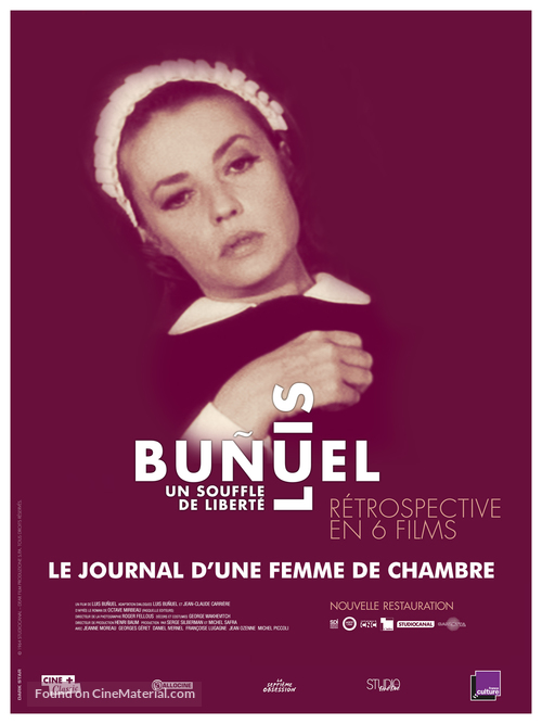 Le journal d&#039;une femme de chambre - French Re-release movie poster