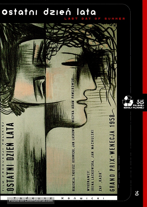 Ostatni dzien lata - Polish DVD movie cover
