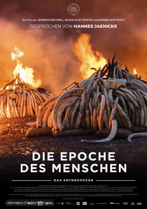 Anthropocene: The Human Epoch - German Movie Poster