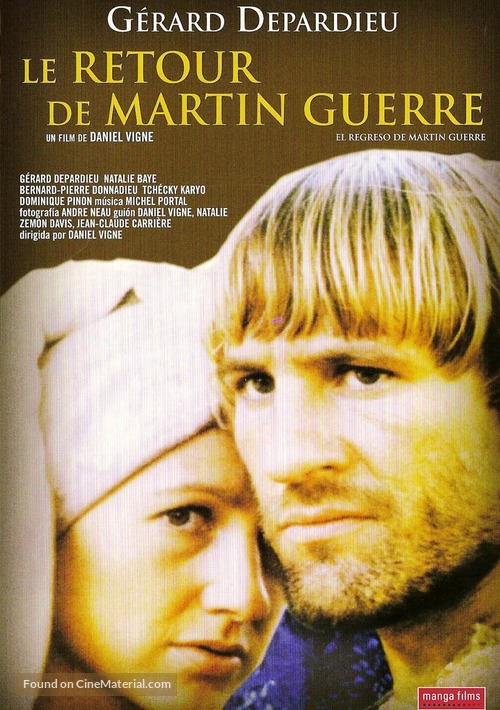 Le retour de Martin Guerre - Spanish DVD movie cover
