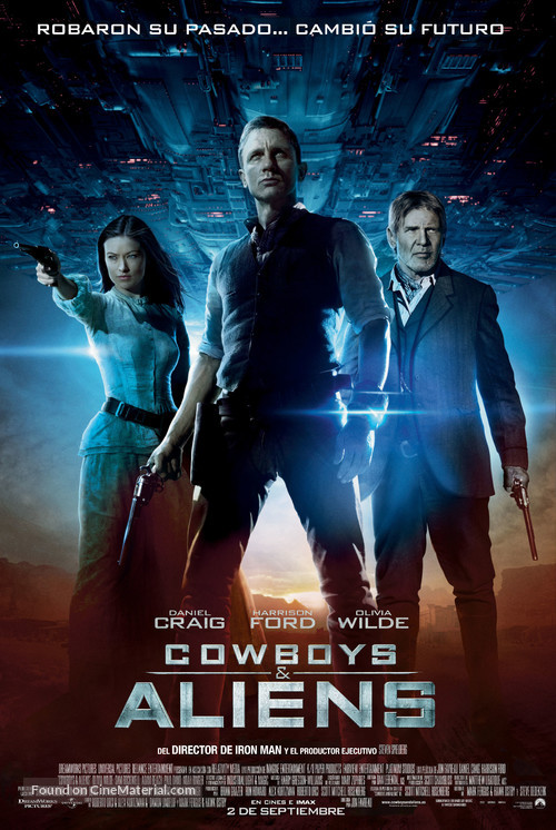 Cowboys &amp; Aliens - Spanish Movie Poster