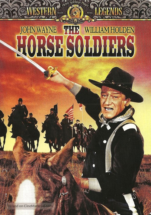 The Horse Soldiers - DVD movie cover