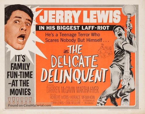 The Delicate Delinquent - Movie Poster