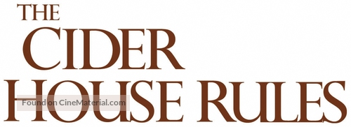 The Cider House Rules - Logo