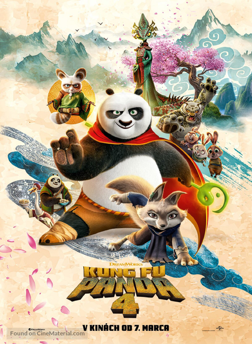 Kung Fu Panda 4 - Slovak Movie Poster