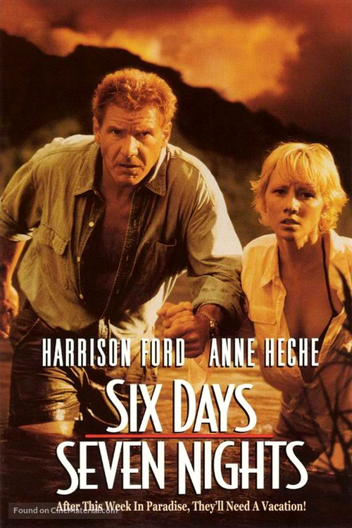 Six Days Seven Nights - VHS movie cover