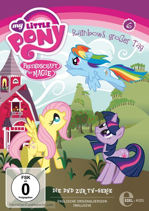 &quot;My Little Pony: Friendship Is Magic&quot; - German DVD movie cover