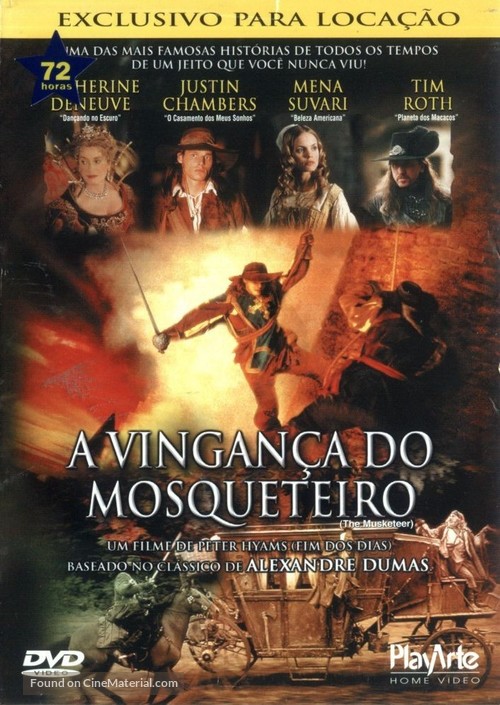 The Musketeer - Brazilian Movie Cover