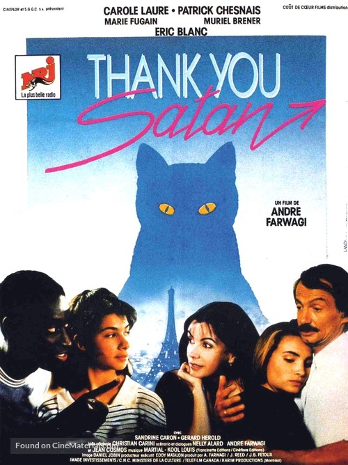 Thank You Satan - French Movie Poster