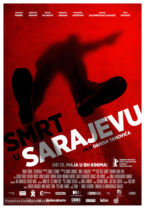 Smrt u Sarajevu - Bosnian Movie Poster