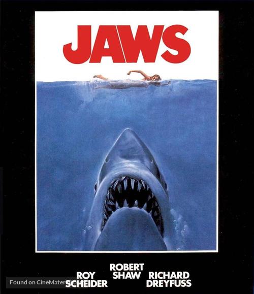 Jaws (1975) blu-ray movie cover