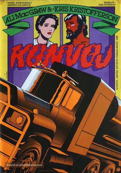 Convoy - Hungarian Movie Poster