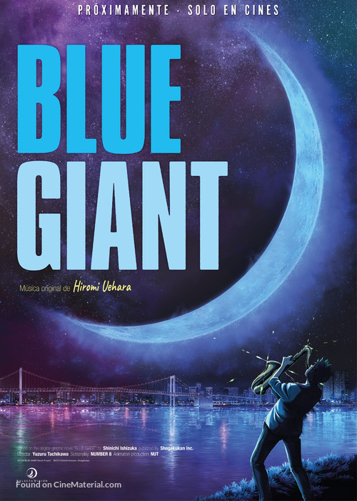 Blue Giant - Spanish Movie Poster