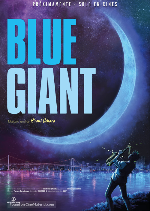 Blue Giant - Spanish Movie Poster