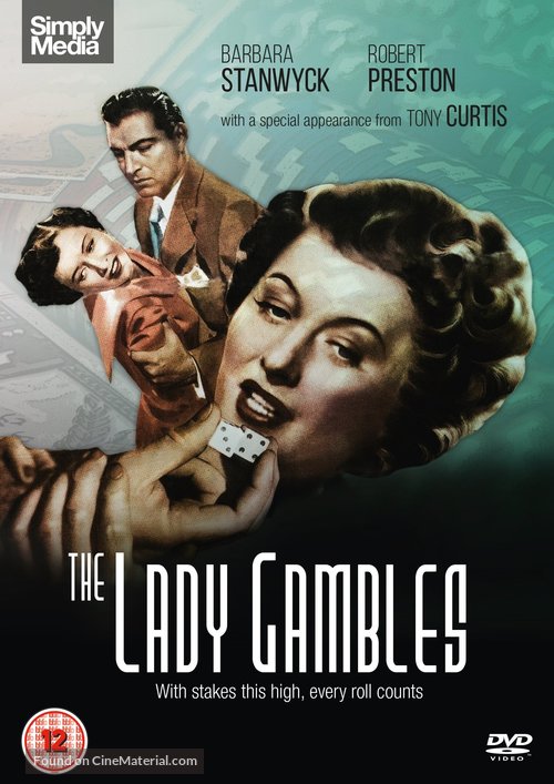 The Lady Gambles - British DVD movie cover