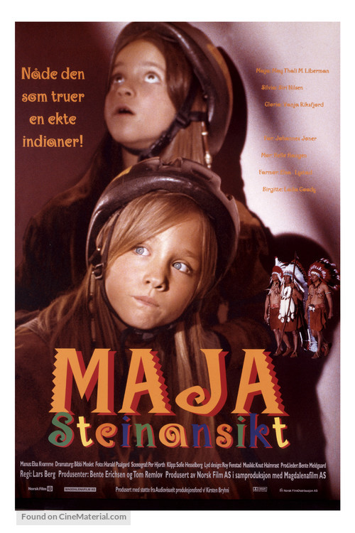 Maja Steinansikt - Norwegian Movie Poster