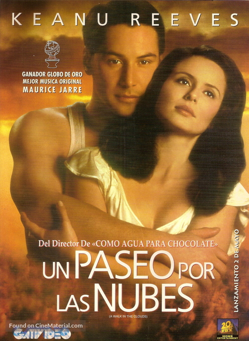 A Walk In The Clouds - Argentinian DVD movie cover