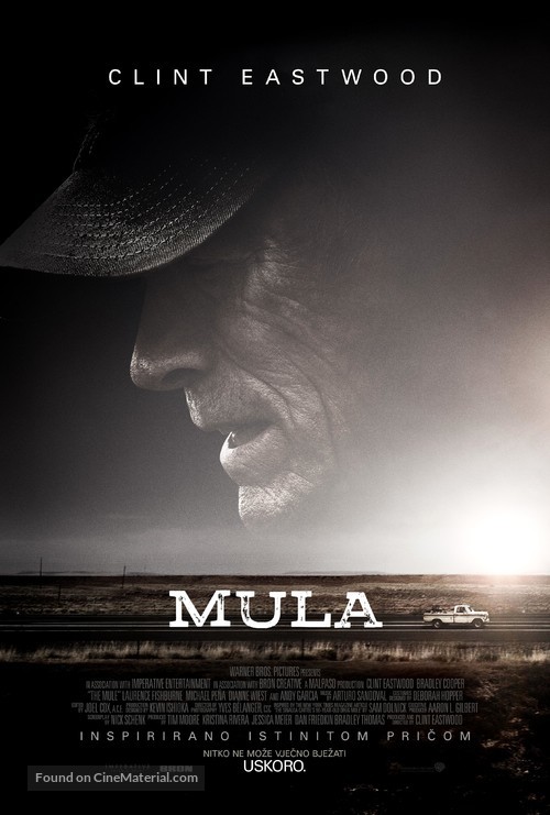 The Mule - Croatian Movie Poster