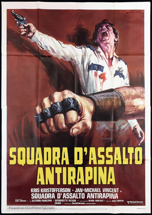 Vigilante Force - Italian Movie Poster