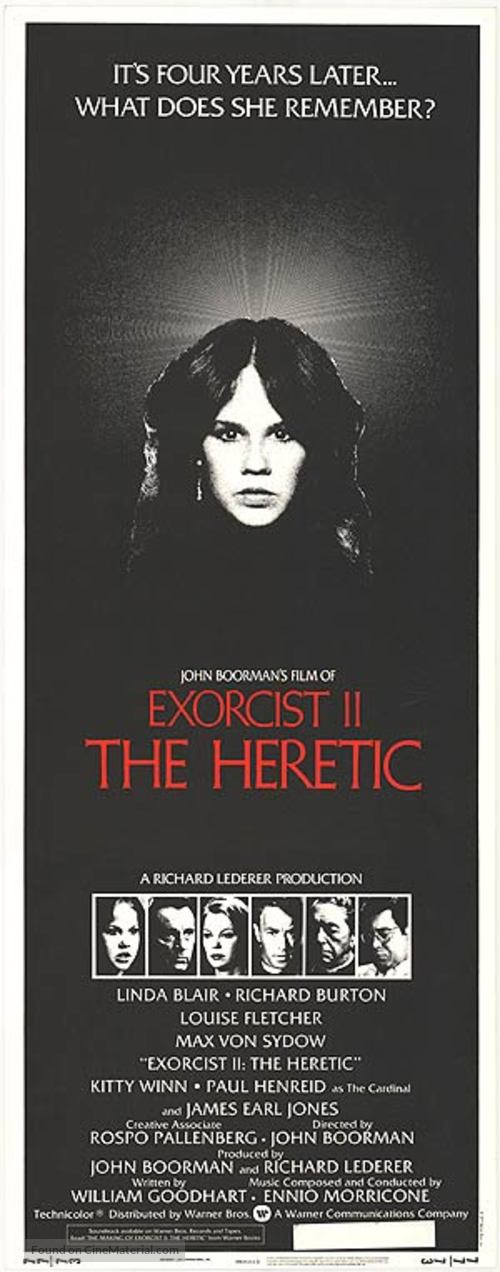 Exorcist II: The Heretic - Movie Poster