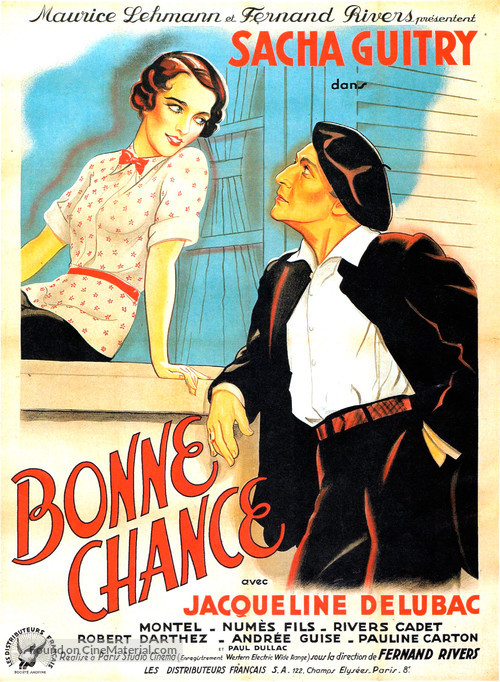 Bonne chance! - French Movie Poster