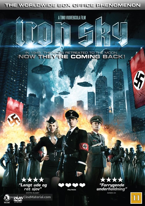 Iron Sky - Danish DVD movie cover