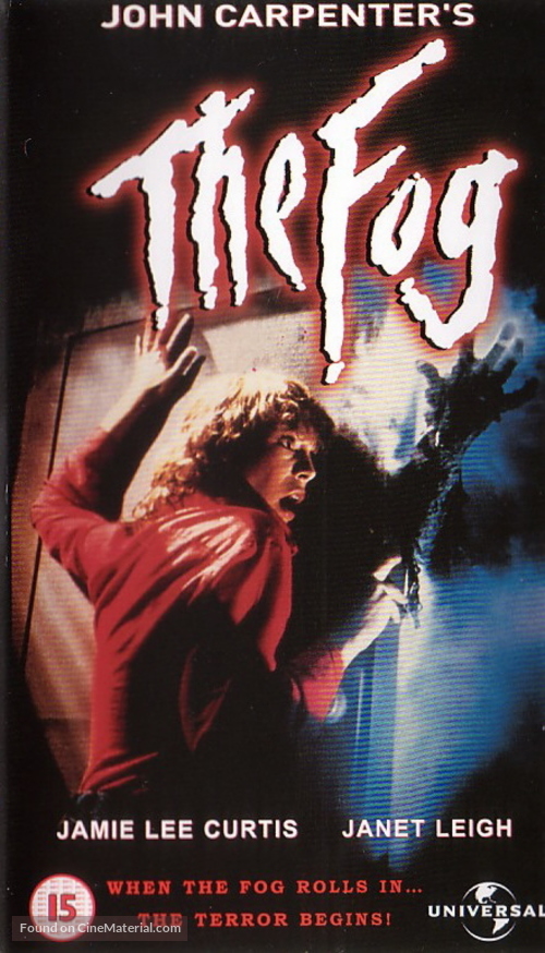The Fog - British VHS movie cover